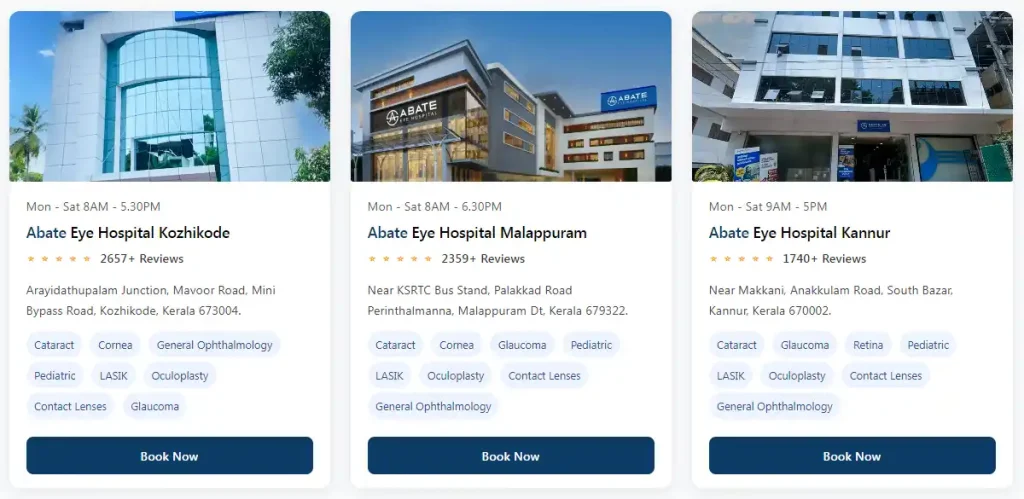 Eye Hospitals in Kerala